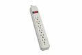 Eaton Tripp Lite TLP608 Protect It! 6-Outlet Surge Protector, 8' (2.43 m)Cord, 990 Jouless, Low-Profile Right-Angle 5-15P plug