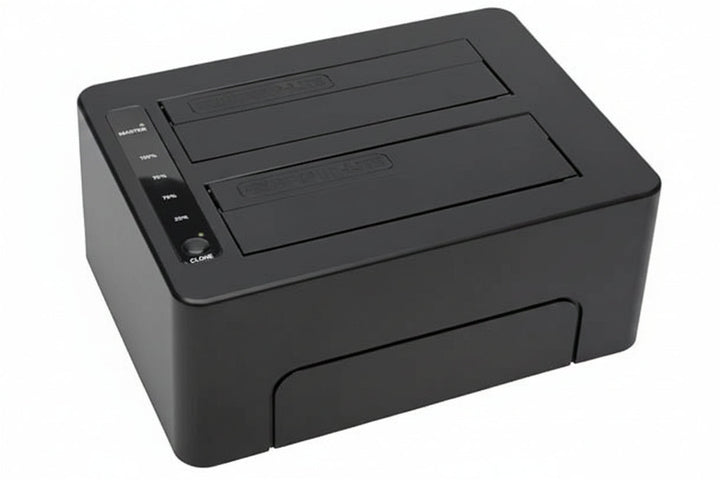 Eaton Tripp Lite U339-002 USB 3.0 SuperSpeed to Dual SATA External Hard Drive Docking Station with Cloning for 2.5" / 3.5" HDD