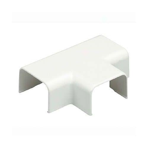 TF10WH-X Low-Voltage Raceway Tee Fittings, White, 10-Pack