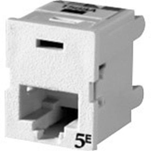 TJ5E00 Clarity 5e RJ45 Network Connector White