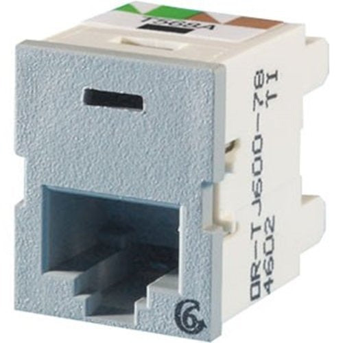 TJ600-78 Clarity TracJack Cat6 RJ45 Modular Network Insert