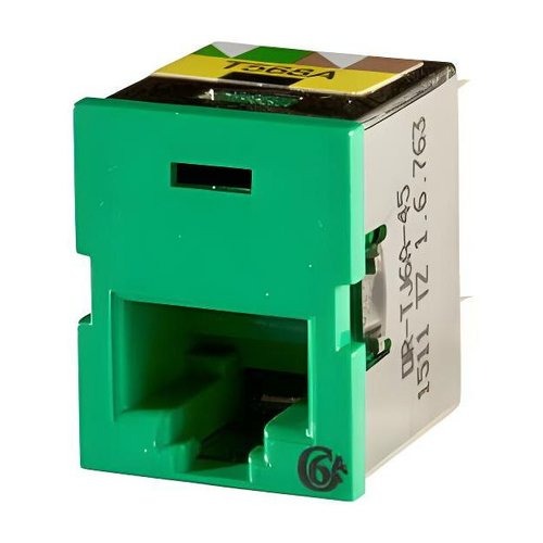 OR-TJ6A-45 Clarity Cat6A RJ45 TracJack Connector, T568A/B Wiring