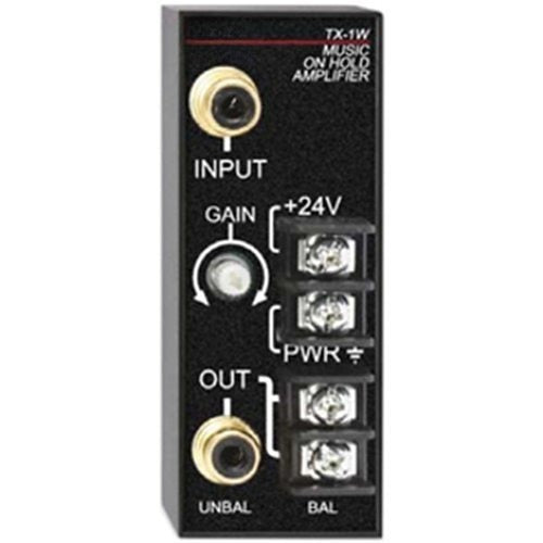 RDL TX-1W Music on Hold Amplifier, 1W
