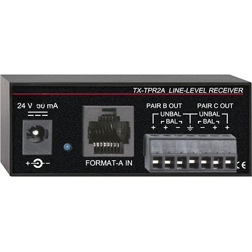 RDL TX-TPR2A Active Two-Pair Receiver, Twisted Pair Format-A