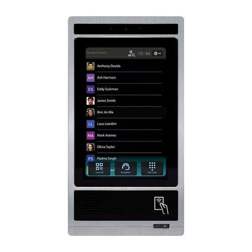 Mircom TX3-T10-G TX3 Series 10" Touch Screen Video Intercom System, VoIP/PSTN, Space Gray