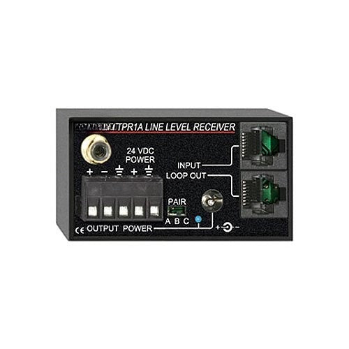 RDL TX-TPR1A Active Single-Pair Receiver, Twisted Pair Format-A, Balanced Line Output TXTPR1A