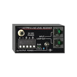 RDL TX-TPR1A Active Single-Pair Receiver, Twisted Pair Format-A, Balanced Line Output TXTPR1A