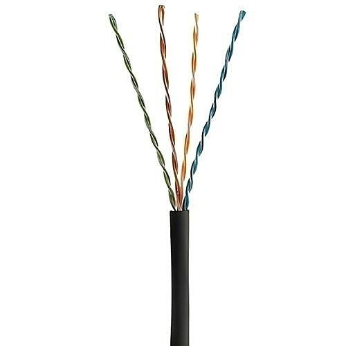 U6500-004-PBK2 Cat6 UTP Plenum Cable, Solid Bare Copper, 105°C, 0.6A-LP, Reelex II