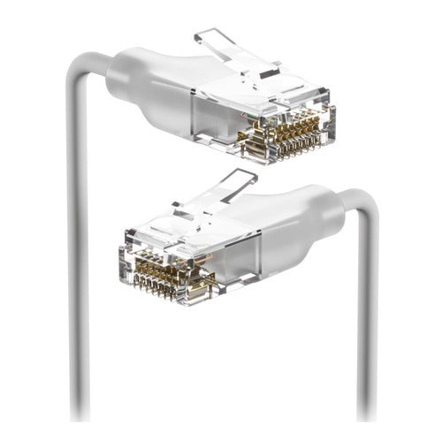 Ubiquiti UACC-CABLE-PATCH-EL-1M-W UniFi Etherlighting Nano-Thin Patch Cable with 10 Gbe Support, 3.28' (1m)