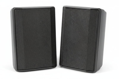 Electro-Voice EVID-S5.2TB Surface Mount Speaker 5" Cabinet 70/100V Pair, Black