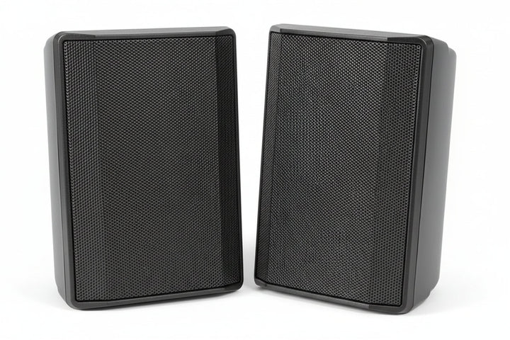 Electro-Voice EVID-S5.2TB Surface Mount Speaker 5" Cabinet 70/100V Pair, Black