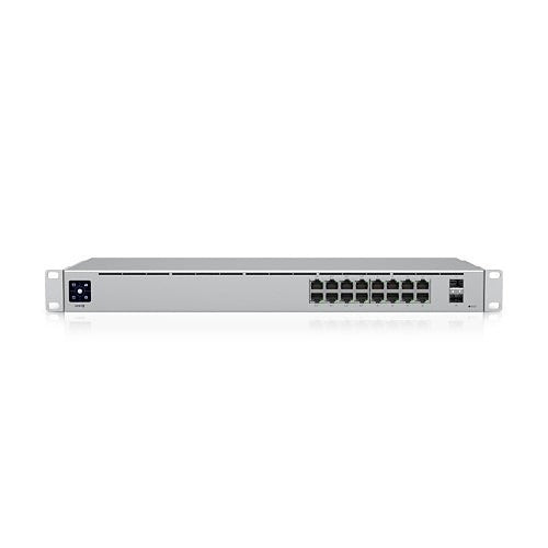 Ubiquiti USW-16-POE 16-Port Gigabit PoE+ Managed Network Switch