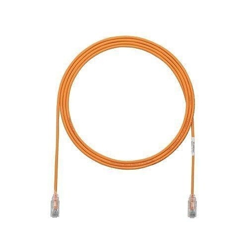 UTP28SP3OR Cat6 UTP 28 AWG Ethernet Patch Cable, 3 ft, Orange