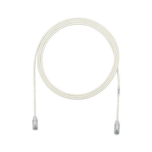 UTP28SP7GY Cat6 UTP Ethernet Patch Cable, 28 AWG, CM/LSZH, 7 ft, Gray