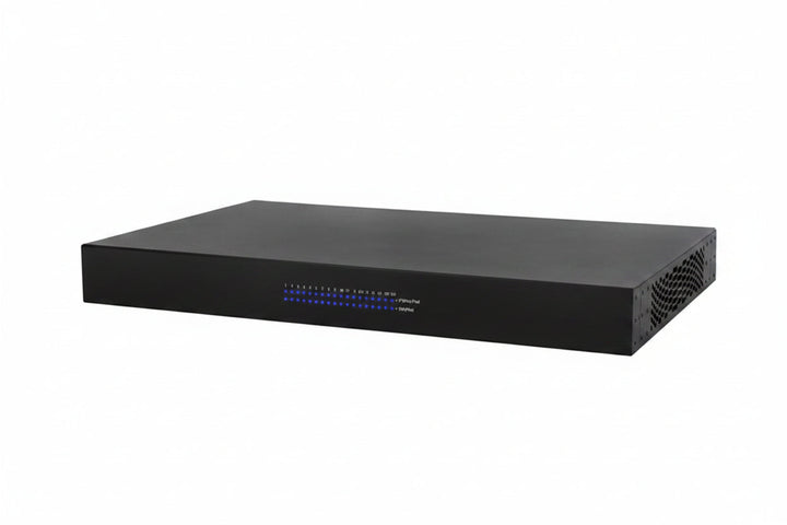 Networks AN-220-SW-R-16-POE 220 Series Managed Layer 2 Gigabit Switch with Partial PoE+, 16-Ports, Rear Facing Ports