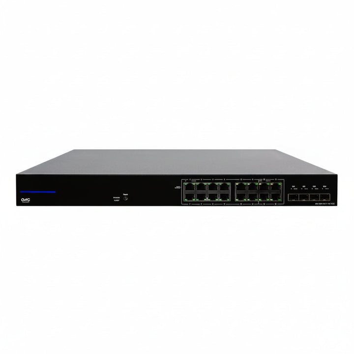 Networks AN-420-SW-F-16-POE 420 Series Managed Layer 2 and Lite Layer 3 Partial Multi-Gig Switch with PoE+, 16-Ports, Front Facing Ports