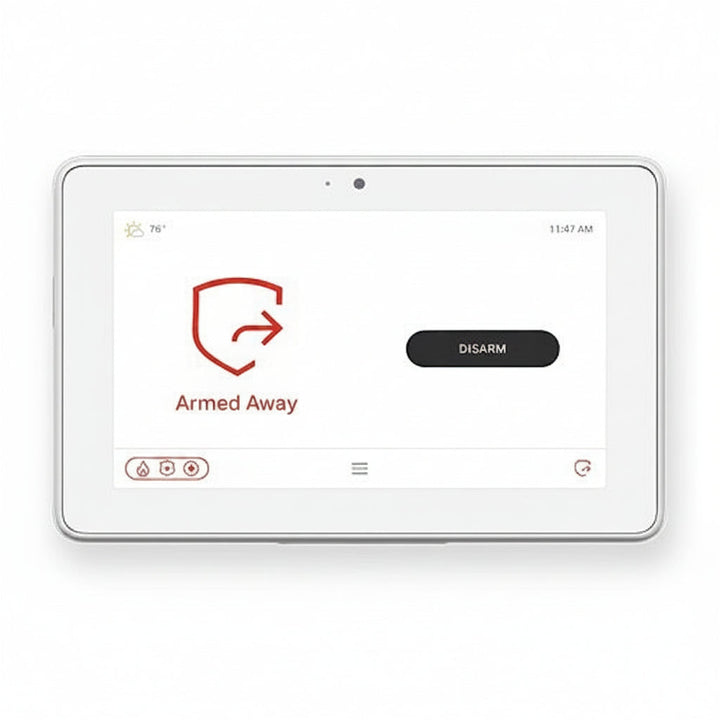 First Alert VISTAHTCHWLC VISTA H3 7" Wireless Touchscreen Keypad with English / French / Spanish / Portuguese Language Choice