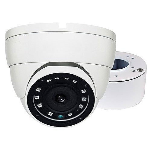 Speco VLDT4W 2MP HD-TVI Outdoor IR Turret Camera 3.6mm White