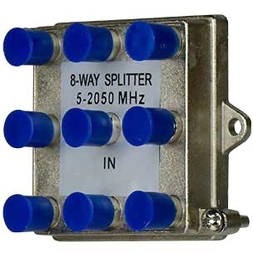 VM0208 8-Way 2GHz Vertical Coaxial Splitter for Signal Distribution