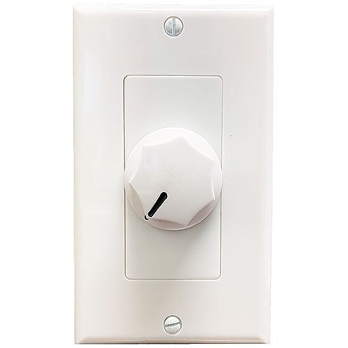 Speco WAT10DW 10W 70/25V Wall Mount Volume Control White