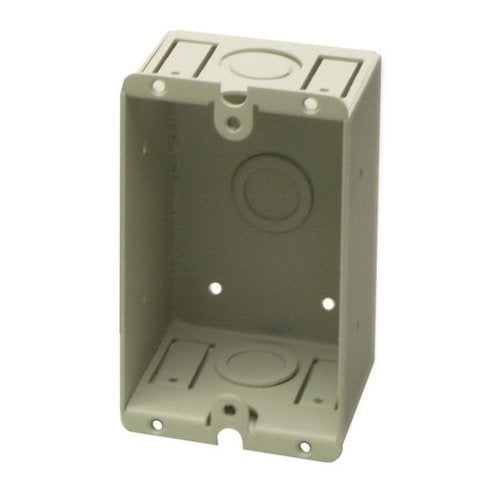 RDL WB-1U Universal Wall Box, Single, Mounts RDL Remote Controls and Wall Plates