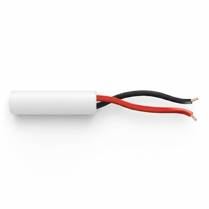 Genesis 21015801 22/2 Solid Unshielded Cable, Riser, CMR, FT4, 500' (152.4 m) Speed Bag, White