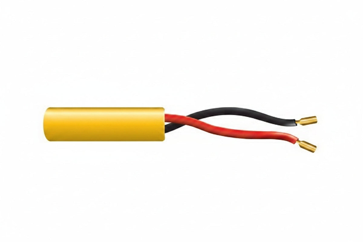 Genesis 21015802 22/2 Solid Unshielded Cable, Riser, CMR, FT4, 250' (76.2 m) Speed Bag, Yellow