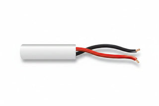 Genesis 21141101 18/2 Stranded Unshielded Cable, Riser, CMR, FT4, 1000' (304.8 m) Pull Box, White