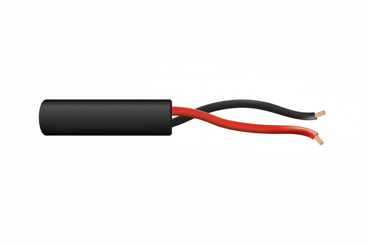 Genesis 21141108 18/2 Stranded Unshielded Cable, Riser, CMR, FT4, 1000' (304.8 m) Pull Box, Black