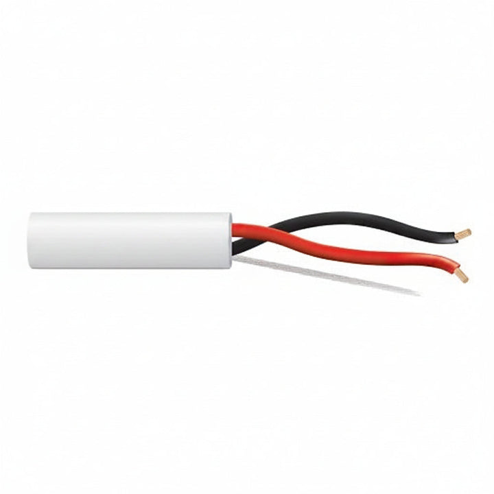 Genesis 21145501 18/2 Stranded Unshielded Cable, Riser, CMR, FT4, 500' (152.4 m) Pull Box, White