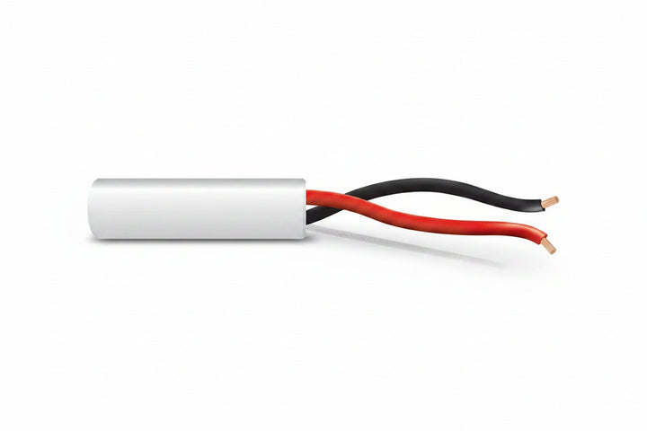 21145501 18/2 Stranded Unshielded Cable, Riser, CMR, FT4, 500' (152.4 m) Pull Box, White