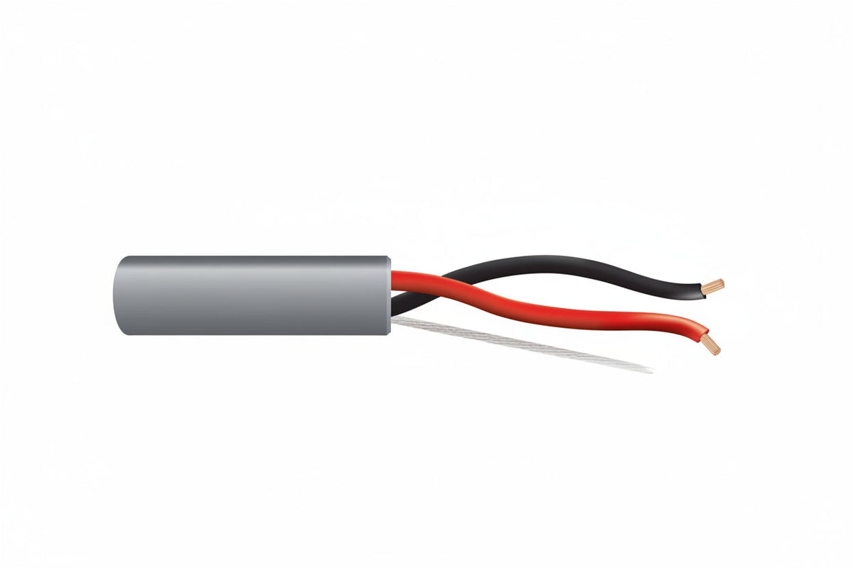 31141109 18/2 Stranded Unshielded Cable, Plenum, CMP, FT6, 1000' (304.8 m) Pull Box, Gray