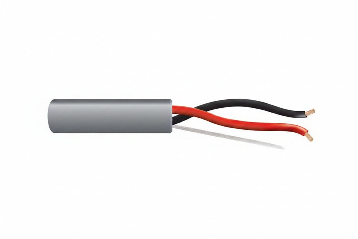31141109 18/2 Stranded Unshielded Cable, Plenum, CMP, FT6, 1000' (304.8 m) Pull Box, Gray