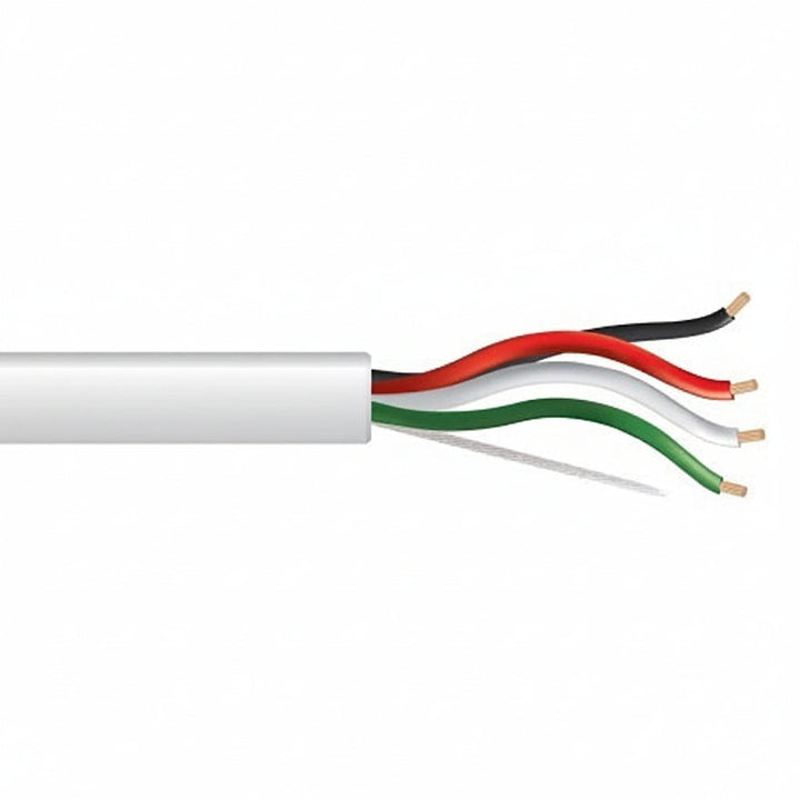 31151112 18/4 Stranded Unshielded Cable, Plenum, CMP, FT6, 1000' (304.8 m) Pull Box, Natural