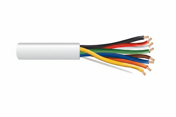31171012 18/8 Stranded Unshielded Cable, Plenum, CMP, FT6, 1000' (304.8 m) Reel, Natural