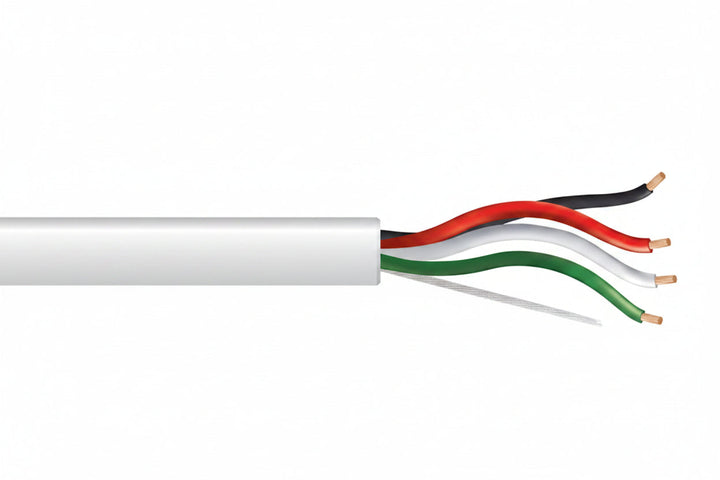 31221012 16/4 Stranded Unshielded Cable, Plenum, CMP, FT6, 1000' (304.8 m) Reel, Natural