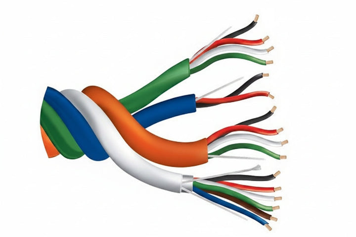 Genesis 31955099 22/6 Stranded Shielded + 22/4 Stranded + 22/2 Stranded + 18/4 Stranded Profusion Access Control Cable, Plenum, CMP, FT6, 500' (152.4 m) Reel, Unjacketed
