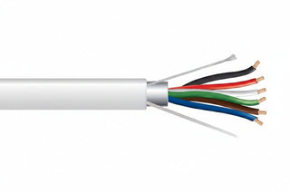 Genesis 32065512 22/6 Stranded Shielded Cable, Plenum, CMP, FT6, 500' (152.4 m) Pull Box, Natural
