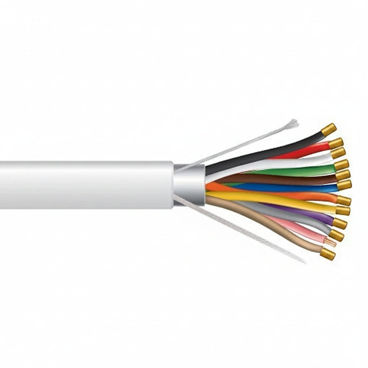 32151112 18/4 Stranded Shielded Cable, Plenum, CMP, FT6, 1000' (304.8 m) Pull Box, Natural