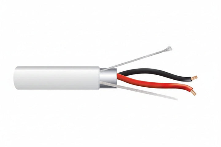 Genesis 32141112 18/2 Stranded Shielded Cable, Plenum, CMP, FT6, 1000' (304.8 m) Pull Box, Natural