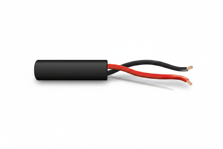 Genesis 41511008 16/2 Stranded Unshielded Fire Alarm Cable, Direct Burial, FPL, CL3, 1000' (304.8 m) Reel, Black