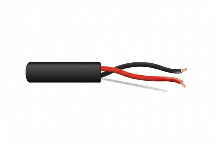41561008 18/2 Stranded Unshielded Fire Alarm Cable, Direct Burial, FPL, CL3, 1000' (304.8 m) Reel, Black