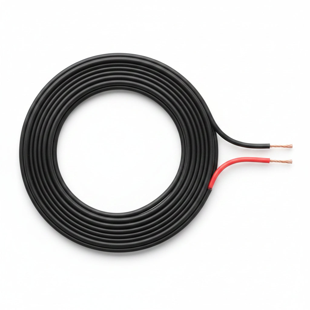 41565008 18/2 Stranded Unshielded Fire Alarm Cable, Direct Burial, FPL, CL3, 500' (152.4 m) Reel, Black