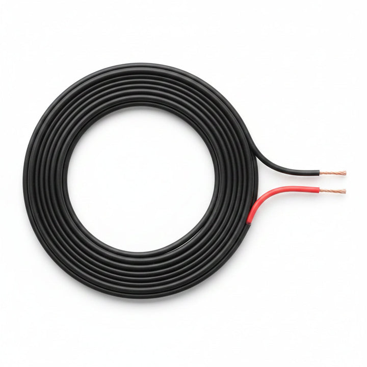 41565008 18/2 Stranded Unshielded Fire Alarm Cable, Direct Burial, FPL, CL3, 500' (152.4 m) Reel, Black