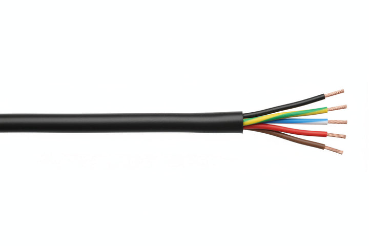 41581008 18/6 Stranded Unshielded Fire Alarm Cable, Direct Burial, FPL, CL3, 1000' (304.8 m) Reel, Black