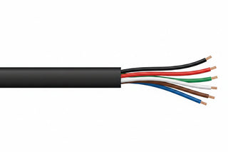 41585008 18/6 Stranded Unshielded Fire Alarm Cable, Direct Burial, FPL, CL3, 500' (152.4 m) Reel, Black