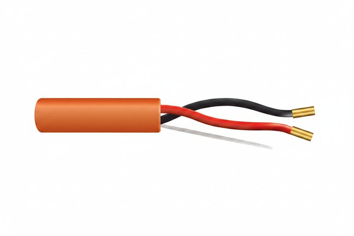 43061103 18/2 Solid Unshielded Fire Alarm Cable, Riser, FPLR, 1000' (304.8 m) Pull Box, Orange