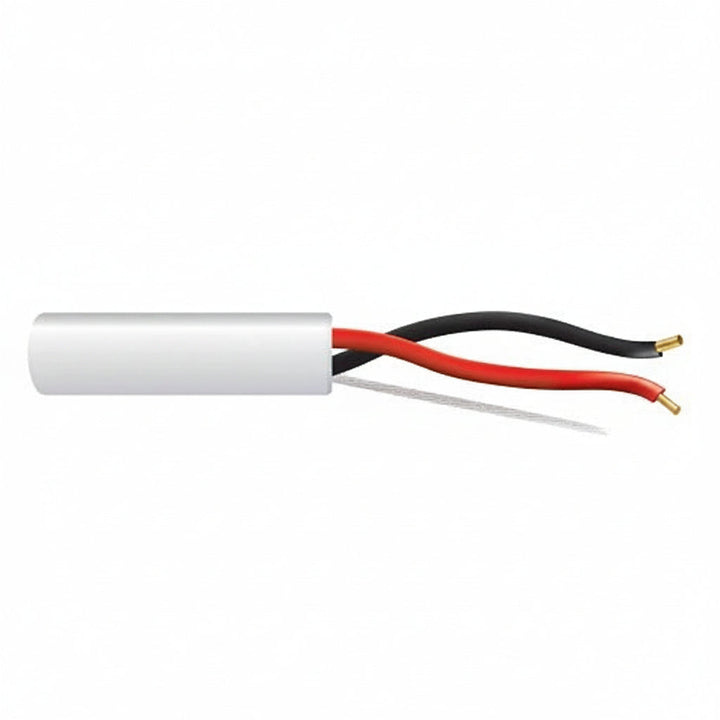 43131001 14/2 Solid Unshielded Fire Alarm Cable, Riser, FPLR, 1000' (304.8 m) Reel, White