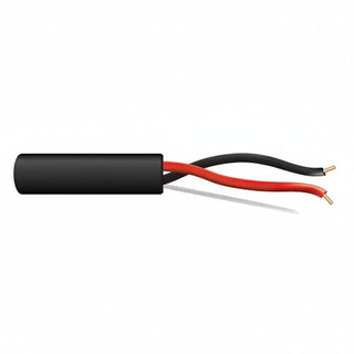 Genesis 45061008 18/2 Solid Unshielded Fire Alarm Cable, Plenum, FPLP, 1000' (304.8 m) Reel, Black