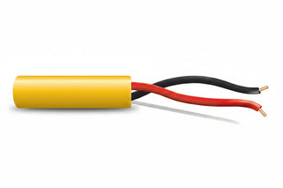 45111002 16/2 Solid Unshielded Fire Alarm Cable, Plenum, FPLP, 1000' (304.8 m) Reel, Yellow